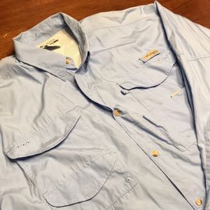 Men’s Columbia fishing shirt